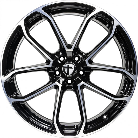 Tomason AR2 black polished Alufelge 9.5x21 Zoll ET31 LK 5x112 ML66.6 – Bild 2