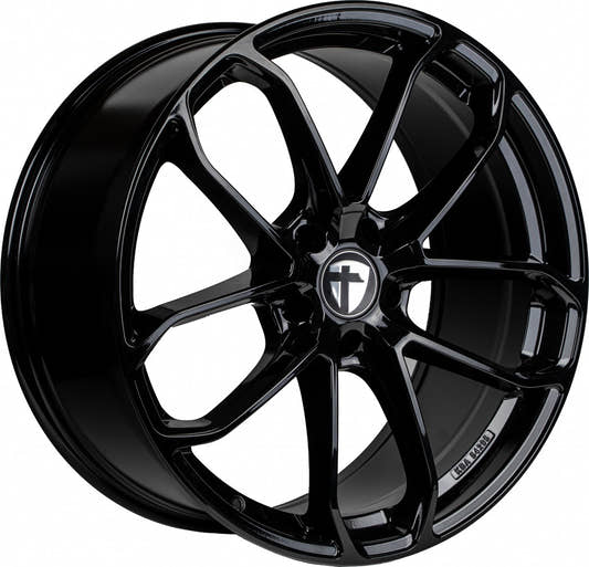 Tomason AR2 black glossy Alufelge 11x22 Zoll ET52 LK 5x130 ML71.6
