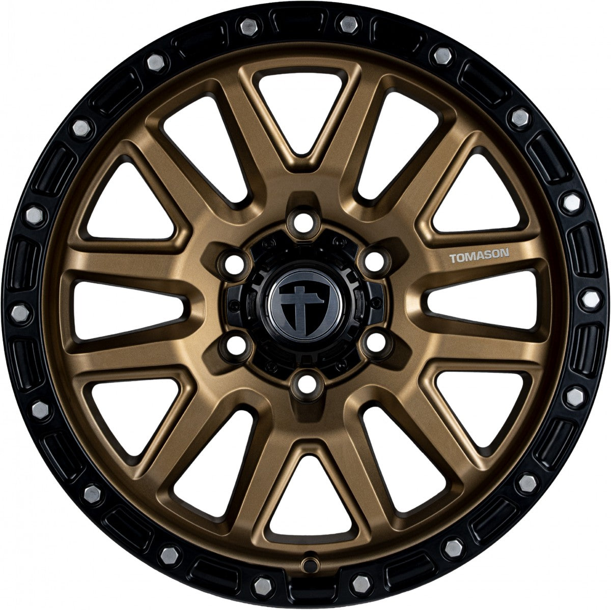 Tomason TN Offroad bronze/black Alufelge 9x18 Zoll ET18 LK 6x139.7 ML106 – Bild 2