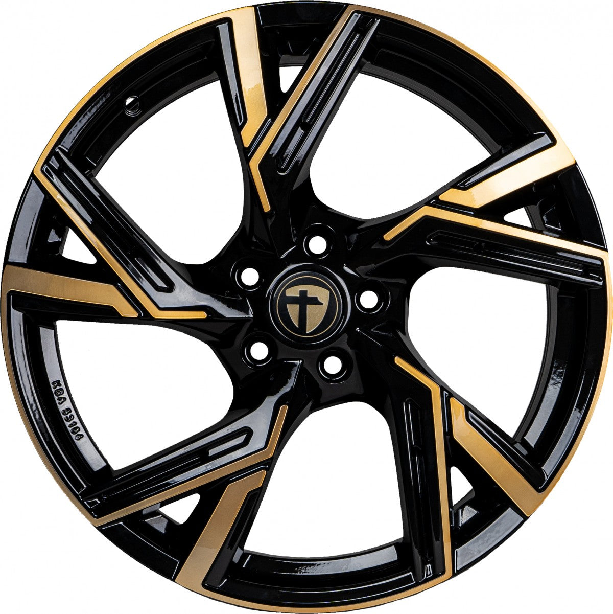 Tomason AR1 black copper Alufelge 8.5x19 Zoll ET45 LK 5x112 ML66.6 – Bild 2