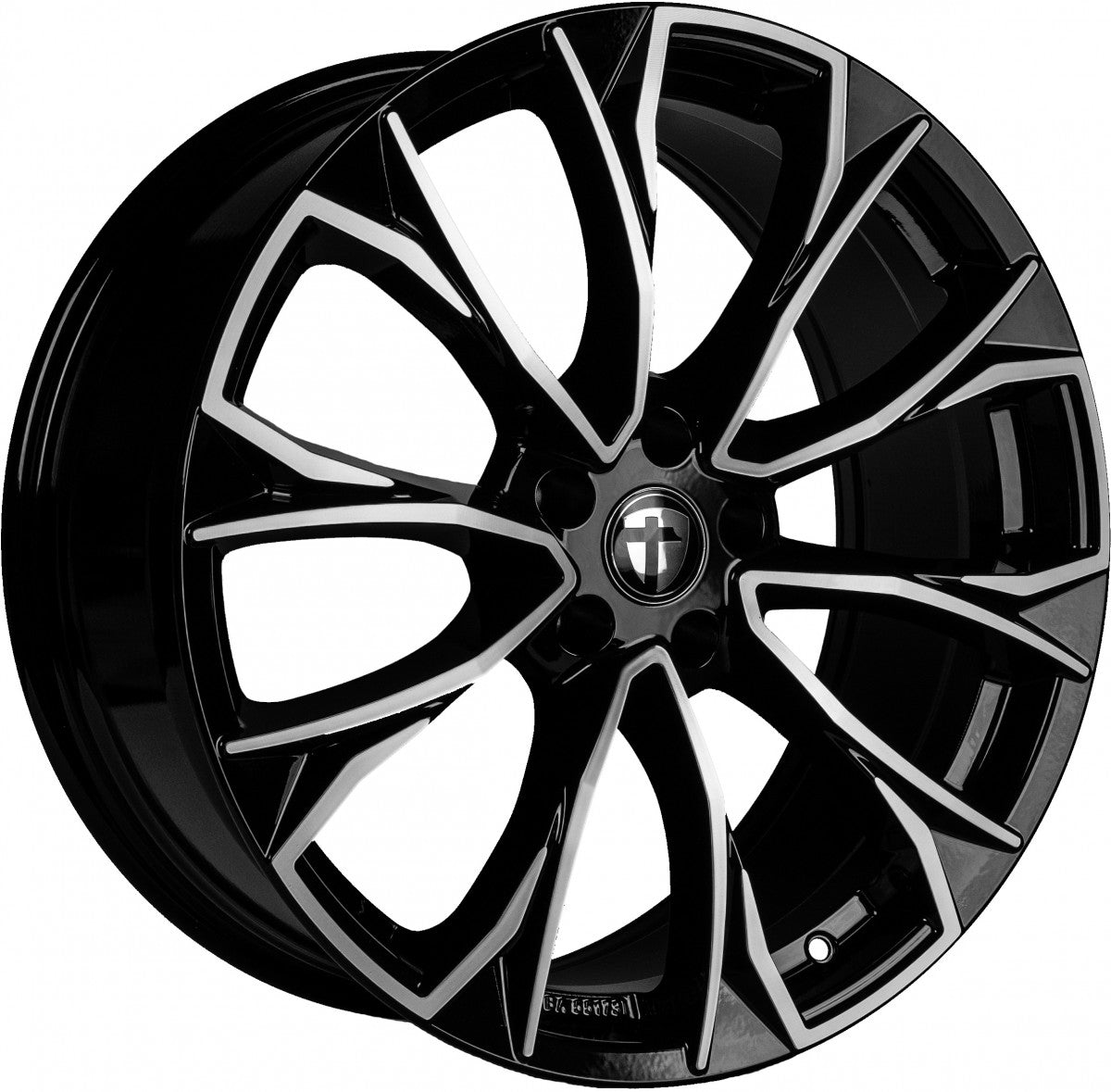 Tomason AR3 black polished Alufelge 8.5x20 Zoll ET30 LK 5x112 ML66.6