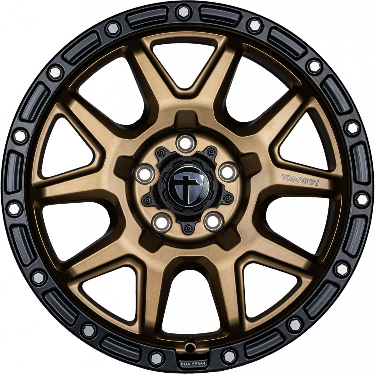 Tomason TN Offroad II bronze/black Alufelge 8x18 Zoll ET50 LK 5x120 ML65.1 – Bild 2