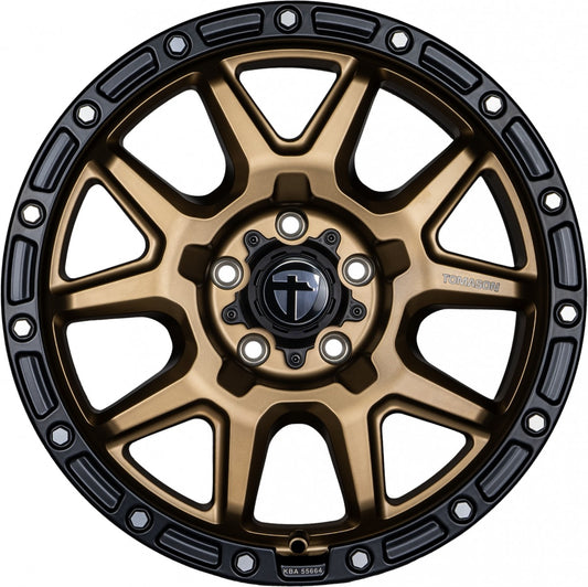 Tomason TN Offroad II bronze/black Alufelge 8x18 Zoll ET50 LK 5x120 ML65.1 – Bild 2