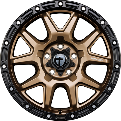 Tomason TN Offroad Bronze / Black Alufelge 8x18 Zoll ET45 LK 5x112 ML66.6
