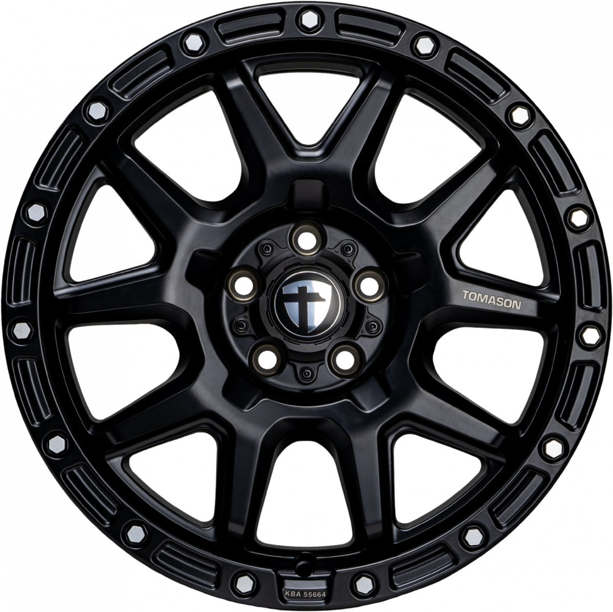 Tomason TN Offroad II black Alufelge 8x18 Zoll ET45 LK 6x120 ML74.6 – Bild 2