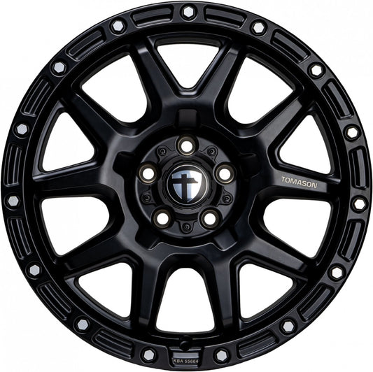 Tomason TN Offroad II black Alufelge 8x18 Zoll ET45 LK 5x112 ML66.6 – Bild 2