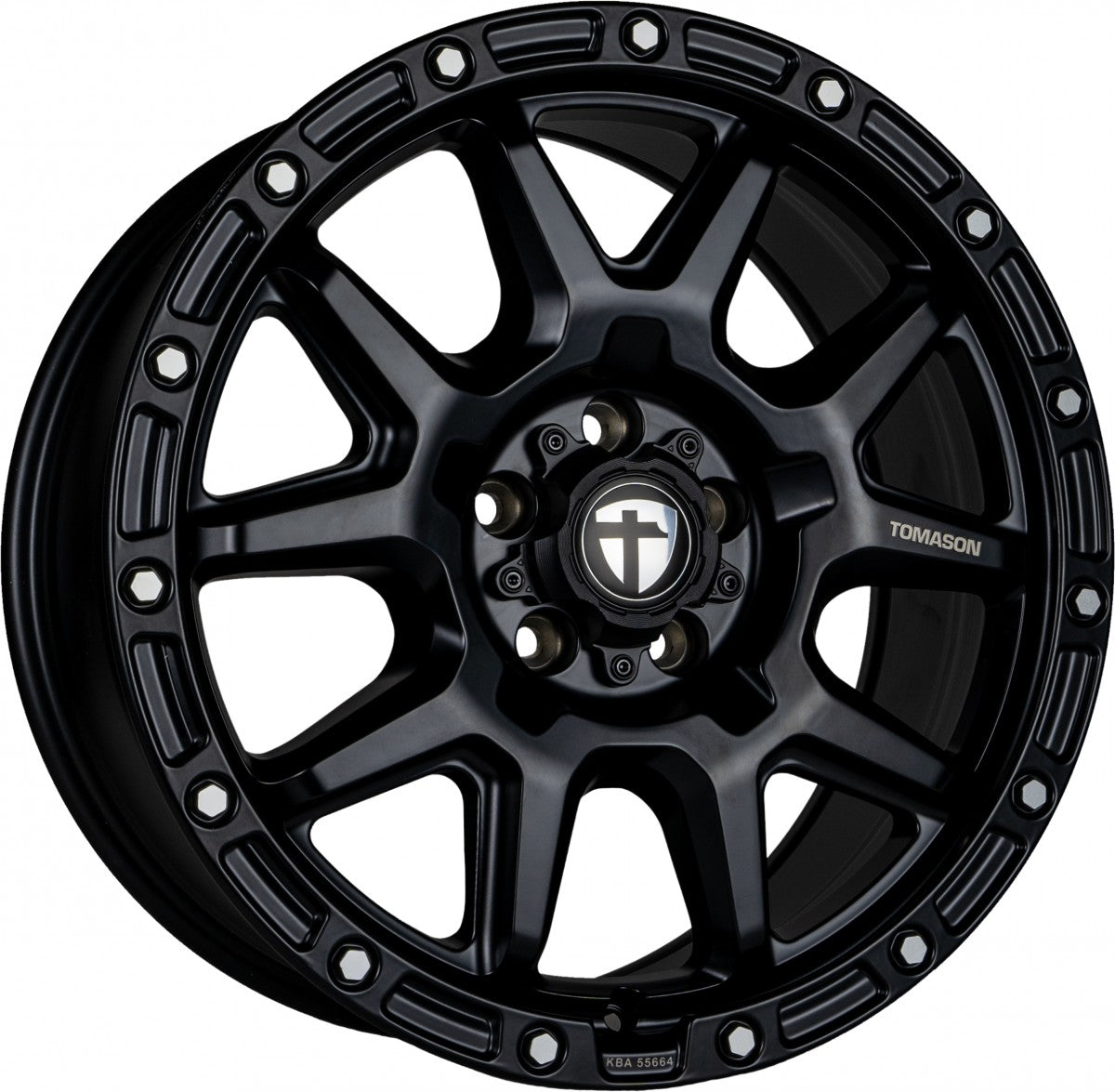 Tomason TN Offroad II black Alufelge 8x18 Zoll ET45 LK 5x114.3 ML72.6
