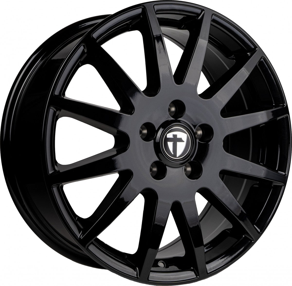 Tomason TN1F black painted Alufelge 6.5x16 Zoll ET50 LK 6x120 ML74.6