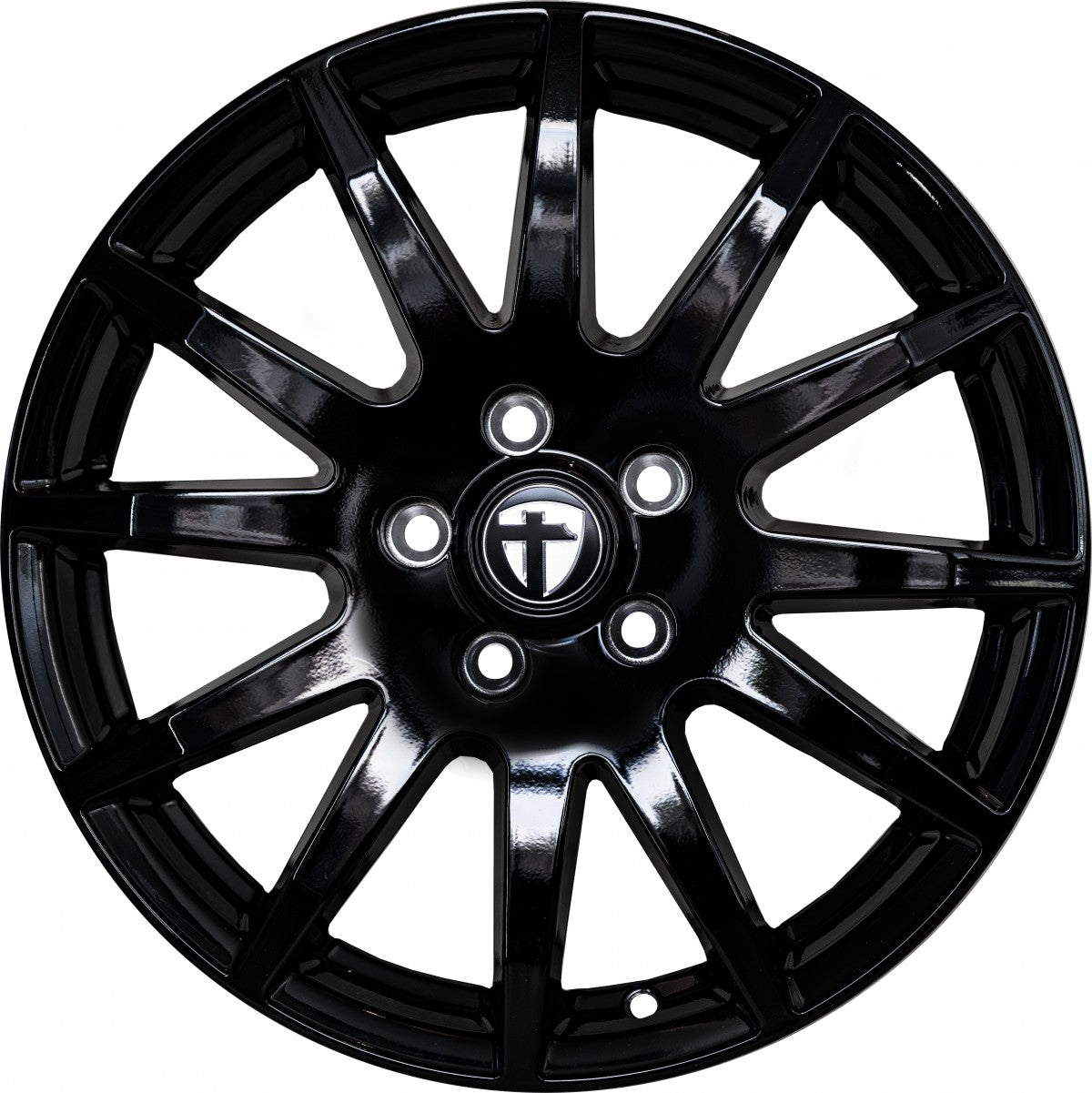 Tomason TN1F black painted Alufelge 6.5x16 Zoll ET50 LK 6x120 ML74.6 – Bild 2