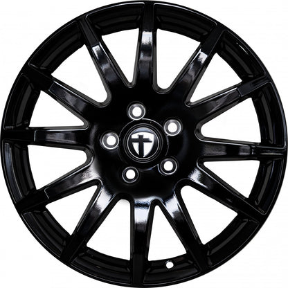 Tomason TN1F black painted Alufelge 6.5x16 Zoll ET50 LK 6x120 ML74.6 – Bild 2