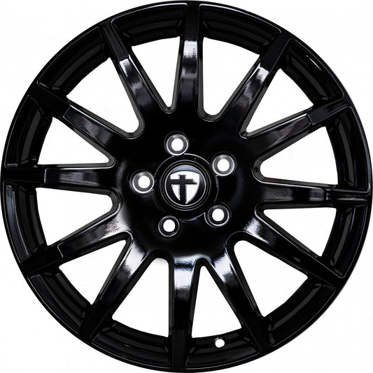 Tomason TN1F black painted Alufelge 6.5x16 Zoll ET50 LK 6x120 ML74.6 – Bild 2