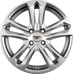 Carmani CA5 Arrow Kristall Silber (KS) Alufelge 6.5x15 Zoll ET42 LK 4x108 ML63.4