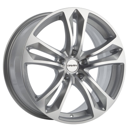 Carmani 5 Arrow kristallsilber 7.5x17 ET38 - LK5/100 ML63.4