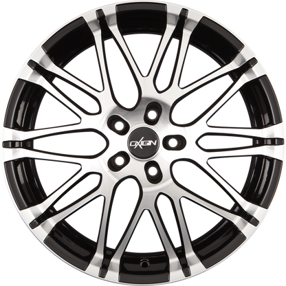 Oxigin OX14 Oxrock Black Full Polish (BFP) Alufelge 8.5x19 Zoll ET25 LK 5x112 ML72.6