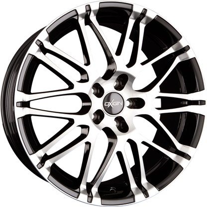 Oxigin OX14 Oxrock Black Full Polish (BFP) Alufelge 8.5x19 Zoll ET25 LK 5x112 ML72.6 – Bild 2