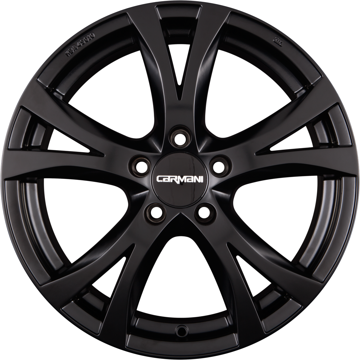 Carmani CA9 Compete Black Matt (BM) Alufelge 7.5x17 Zoll ET35 LK 5x120 ML72.6