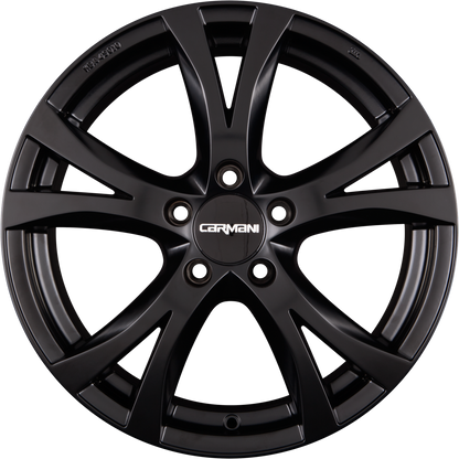 Carmani CA9 Compete Black Matt (BM) Alufelge 7.5x17 Zoll ET35 LK 5x120 ML72.6