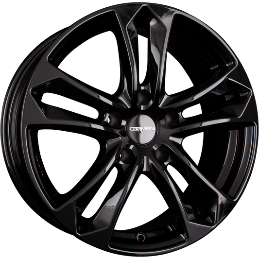 Carmani CA5 Arrow Black (B) Alufelge 7x16 Zoll ET47 LK 5x112 ML66.6 – Bild 2