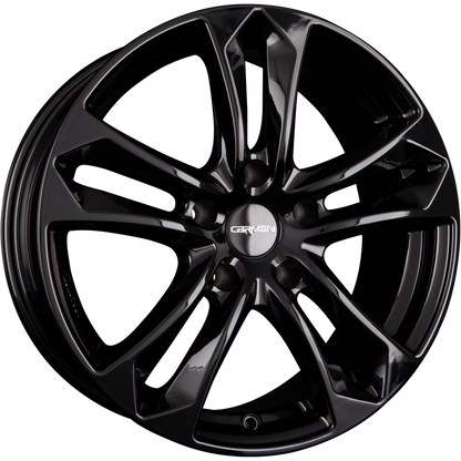 Carmani CA5 Arrow Black (B) Alufelge 7x16 Zoll ET47 LK 5x112 ML66.6 – Bild 2