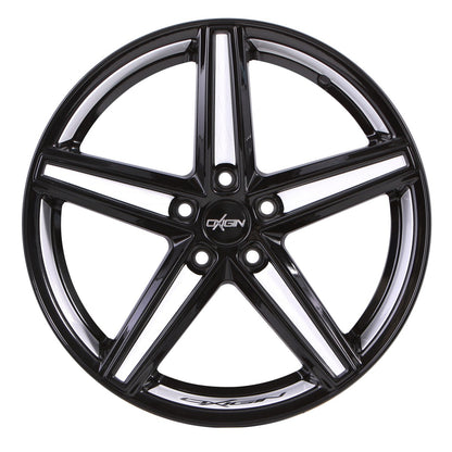 Oxigin 18 Concave black foil white Alufelge 9x20 Zoll ET45 LK 5x112 ML66.6 – Bild 2