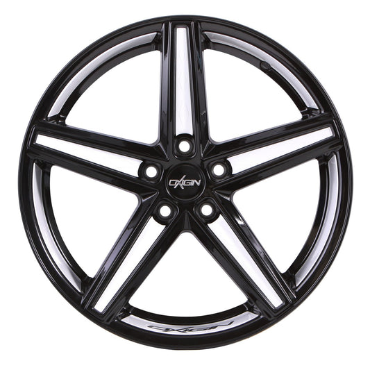 Oxigin 18 Concave black foil white Alufelge 9x20 Zoll ET45 LK 5x112 ML66.6 – Bild 2