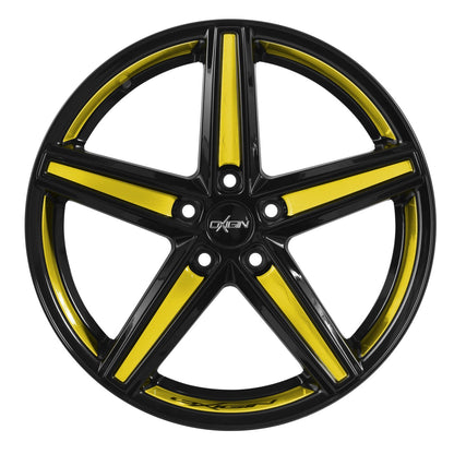 Oxigin 18 Concave black foil primerose Alufelge 8.5x19 Zoll ET23 LK 5x112 ML66.6 – Bild 2