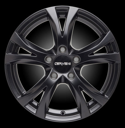 Carmani 9 Compete black matt 6.5x15 ET48 - LK5/112 ML57.1