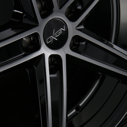 Oxigin 18 Concave black full polish HD Alufelge 7.5x17 Zoll ET48 LK 5x114.3 ML72.6 – Bild 6