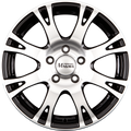 Magma Centero lavaschwarz-poliert Alufelge 7.5x17 Zoll ET47 LK 5x108 ML70.1
