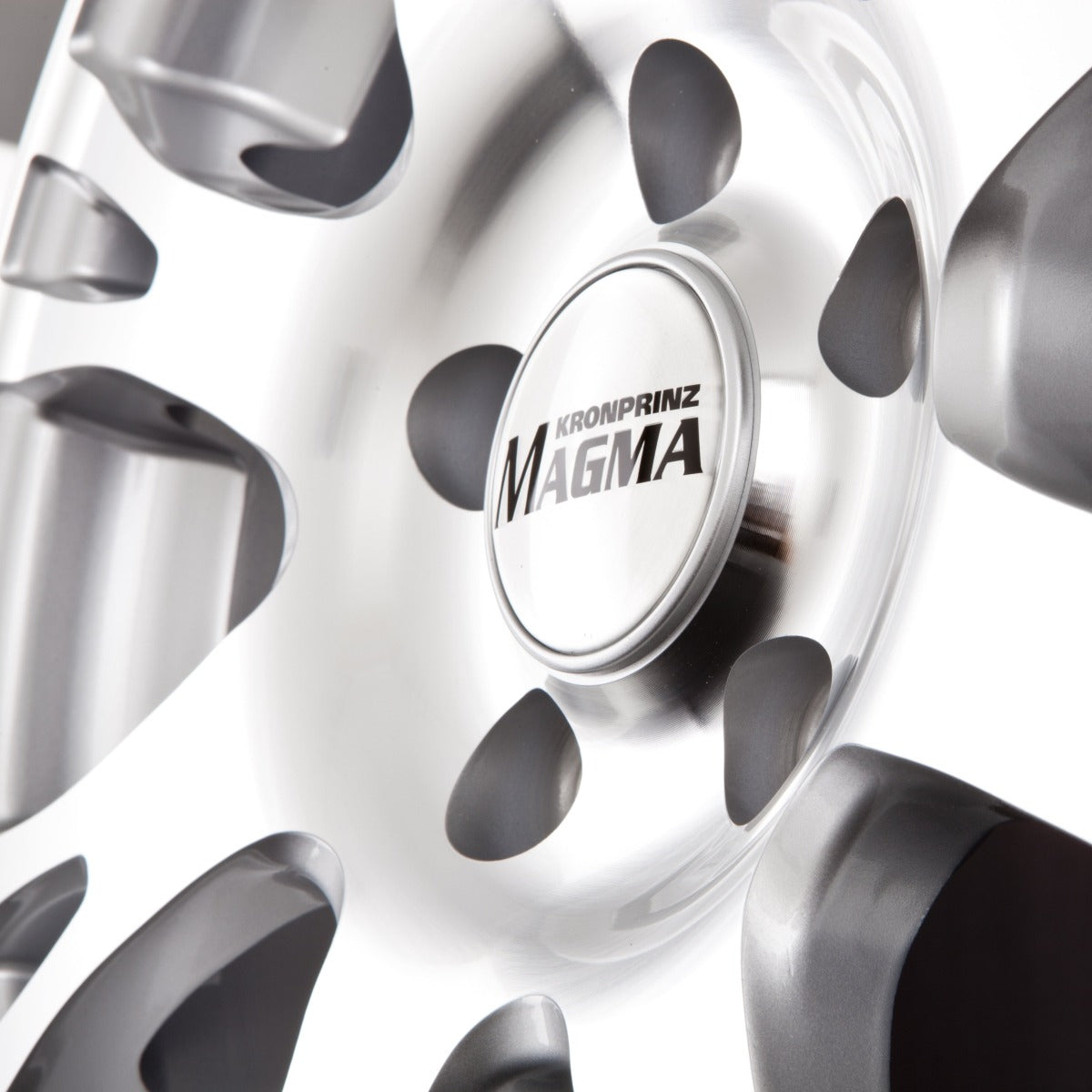 Magma Centero lichtsilber-poliert Alufelge 7.5x17 Zoll ET47 LK 5x114.3 ML70.1 – Bild 3