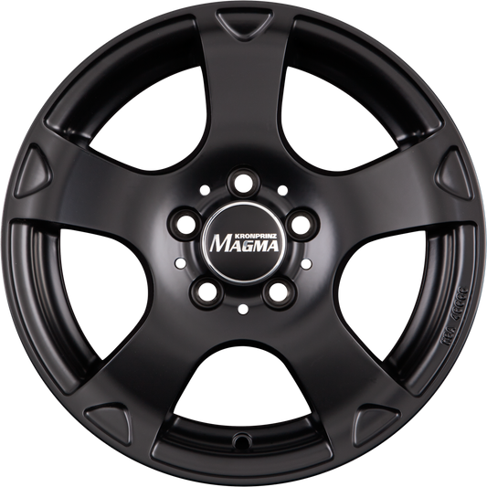Magma Seismo BlackLine mattschwarz-lackiert Alufelge 8x17 Zoll ET20 LK 5x120 ML74.1