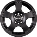 Magma Seismo BlackLine mattschwarz-lackiert Alufelge 8x17 Zoll ET20 LK 5x120 ML74.1