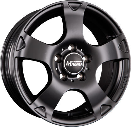 Magma Seismo BlackLine mattschwarz-lackiert Alufelge 8x17 Zoll ET20 LK 5x120 ML74.1 – Bild 2
