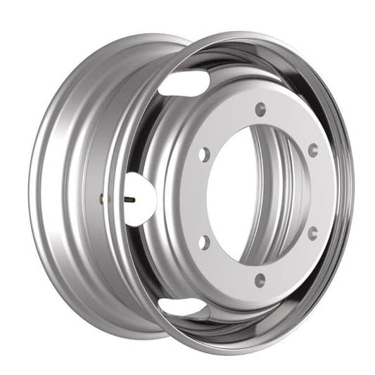 Accuride Stahlfelge 6.75x17.5 Zoll 6/245/202 ET127,7 35037 M18 MZ Silber
