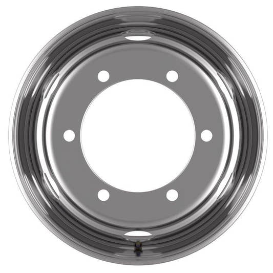 Accuride Stahlfelge 6.75x17.5 Zoll 6/245/202 ET127,7 35037 M18 MZ Silber – Bild 2