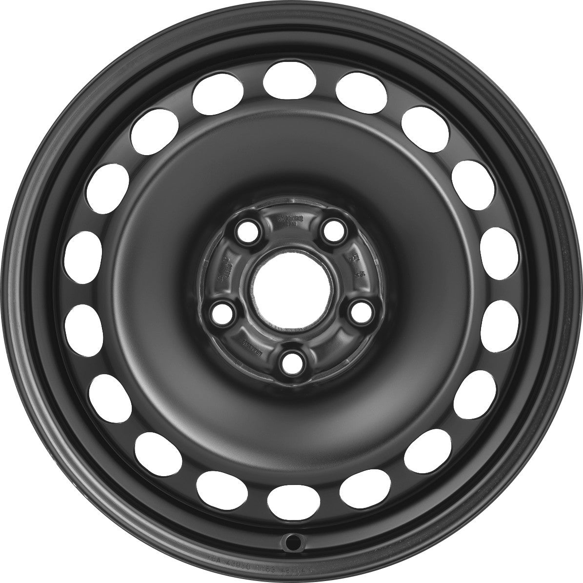 Kronprinz VO 516037 Stahlfelge 6.5x16 Zoll ET41 LK 5x112 ML57