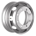 Accuride Stahlfelge 6.75x19.5 Zoll 8/275/221 ET133.1 31460045 Silber RAL9006 einteilig