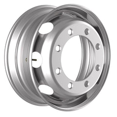 Accuride Stahlfelge 6.75x19.5 Zoll 8/275/221 ET133.1 31460045 Silber RAL9006 einteilig