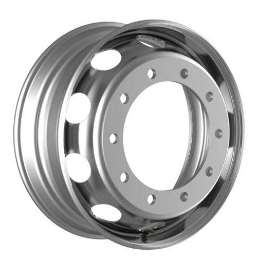Accuride Stahlfelge 7.50x22.5 Zoll 10/335/281 ET147.5 31460020 Silber RAL9006 einteilig