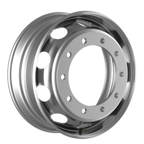 Accuride Stahlfelge 7.50x22.5 Zoll 10/335/281 ET147.5 31460020 Silber RAL9006 einteilig