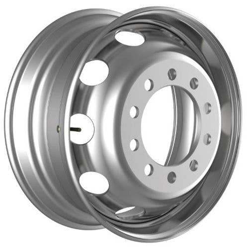 Accuride Stahlfelge 7.50x19.5 Zoll 10/225/176 ET138 31460043 Silber RAL9006 einteilig