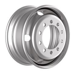 Accuride Stahlfelge 6.75x17.5 Zoll 10/225/176 ET129.5 31460011 Silber RAL9006 einteilig
