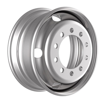 Accuride Stahlfelge 6.75x17.5 Zoll 10/225/176 ET129.5 31460011 Silber RAL9006 einteilig