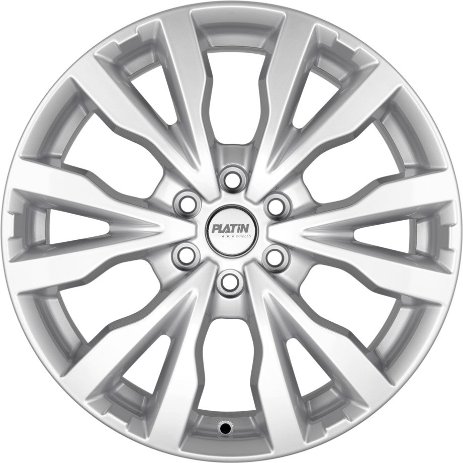 Platin P86 silver Alufelge – Bild 2