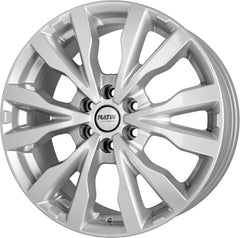 Platin P86 silver Alufelge 6.5x17 Zoll ET54 LK 6x130 ML84.1
