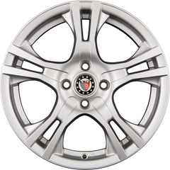 Platin P 53 Silber Alufelge 6.5x15 Zoll ET45 LK 4x100 ML63.4