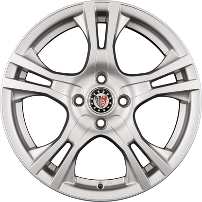 Platin P 53 Silber Alufelge 6.5x15 Zoll ET45 LK 4x100 ML63.4