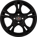 Platin P 53 Matt Black Alufelge 6x15 Zoll ET38 LK 4x100 ML63.4