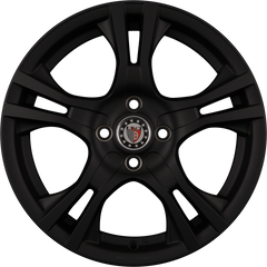 Platin P 53 Matt Black Alufelge 6x15 Zoll ET38 LK 4x100 ML63.4