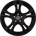 Platin P 53 Matt Black Alufelge 6.5x16 Zoll ET43 LK 5x108 ML72.6